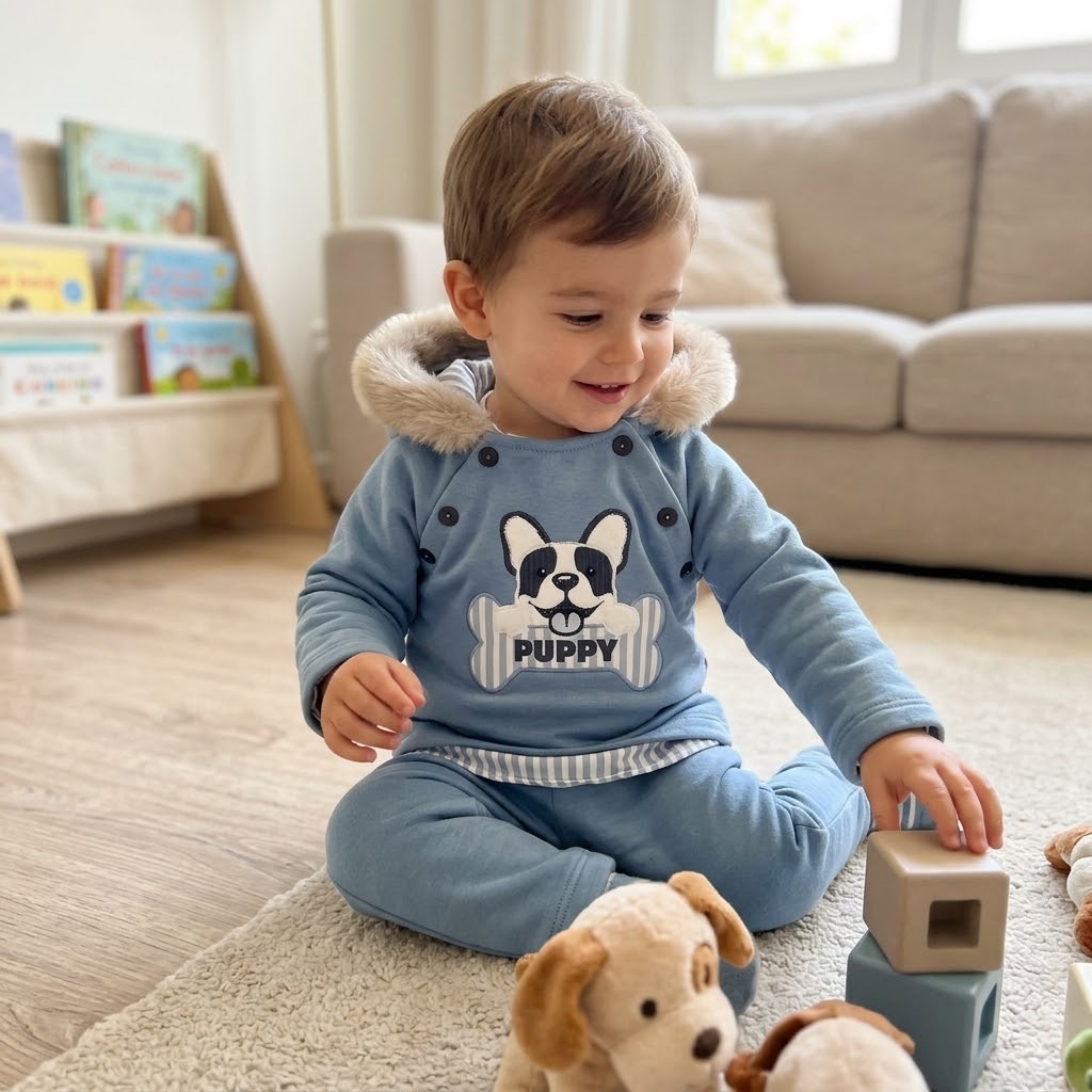 Conjunto bebé niño PUPYY - Pequeños Piratas