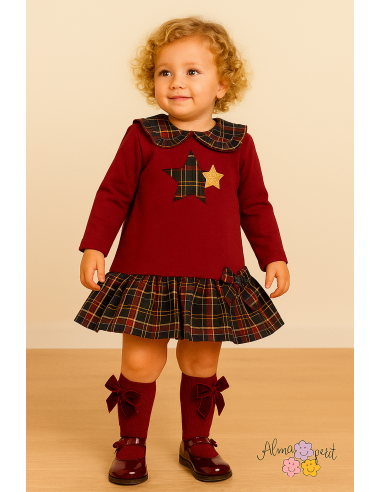 Vestido niña estrella - Alma Petit
