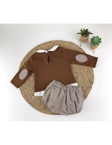 Conjunto niño marrón Vichi