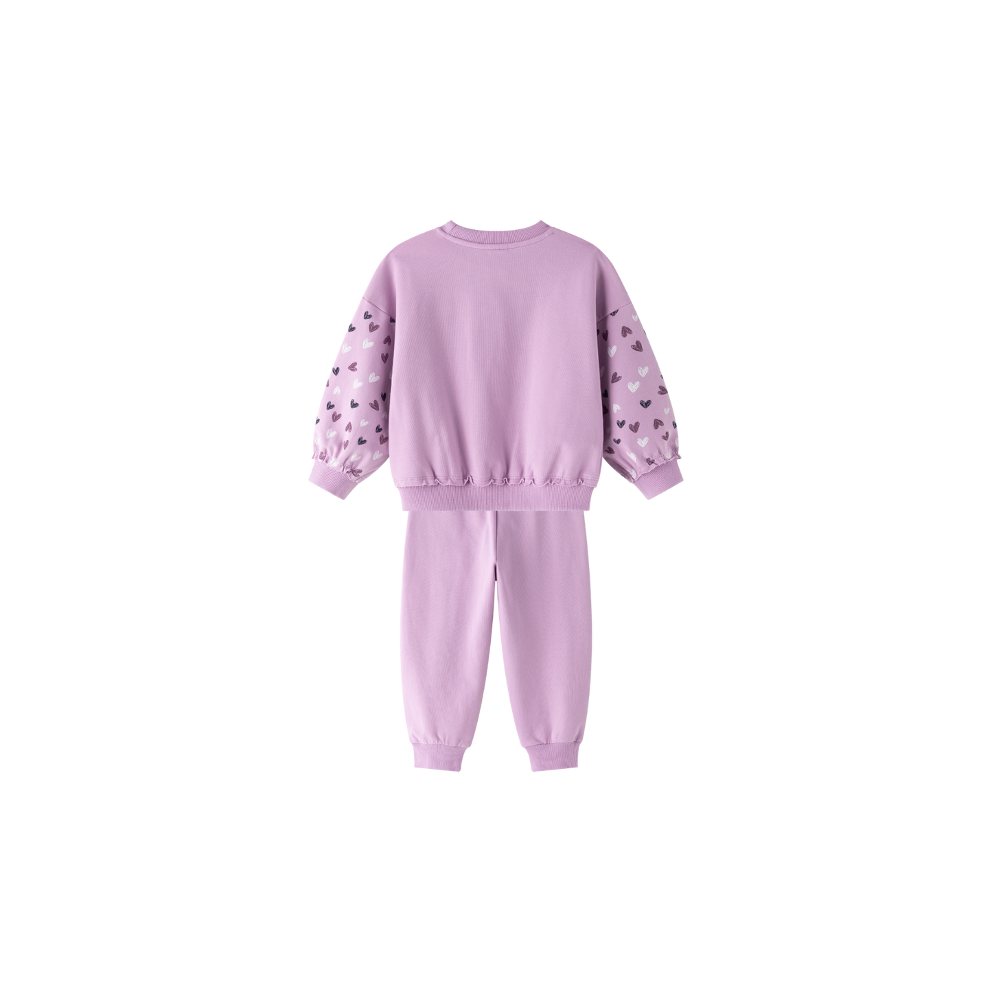 Chandal niña corazones en lila - Newness