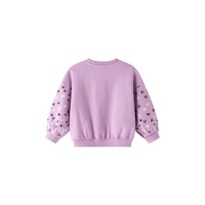 Chandal niña corazones en lila - Newness