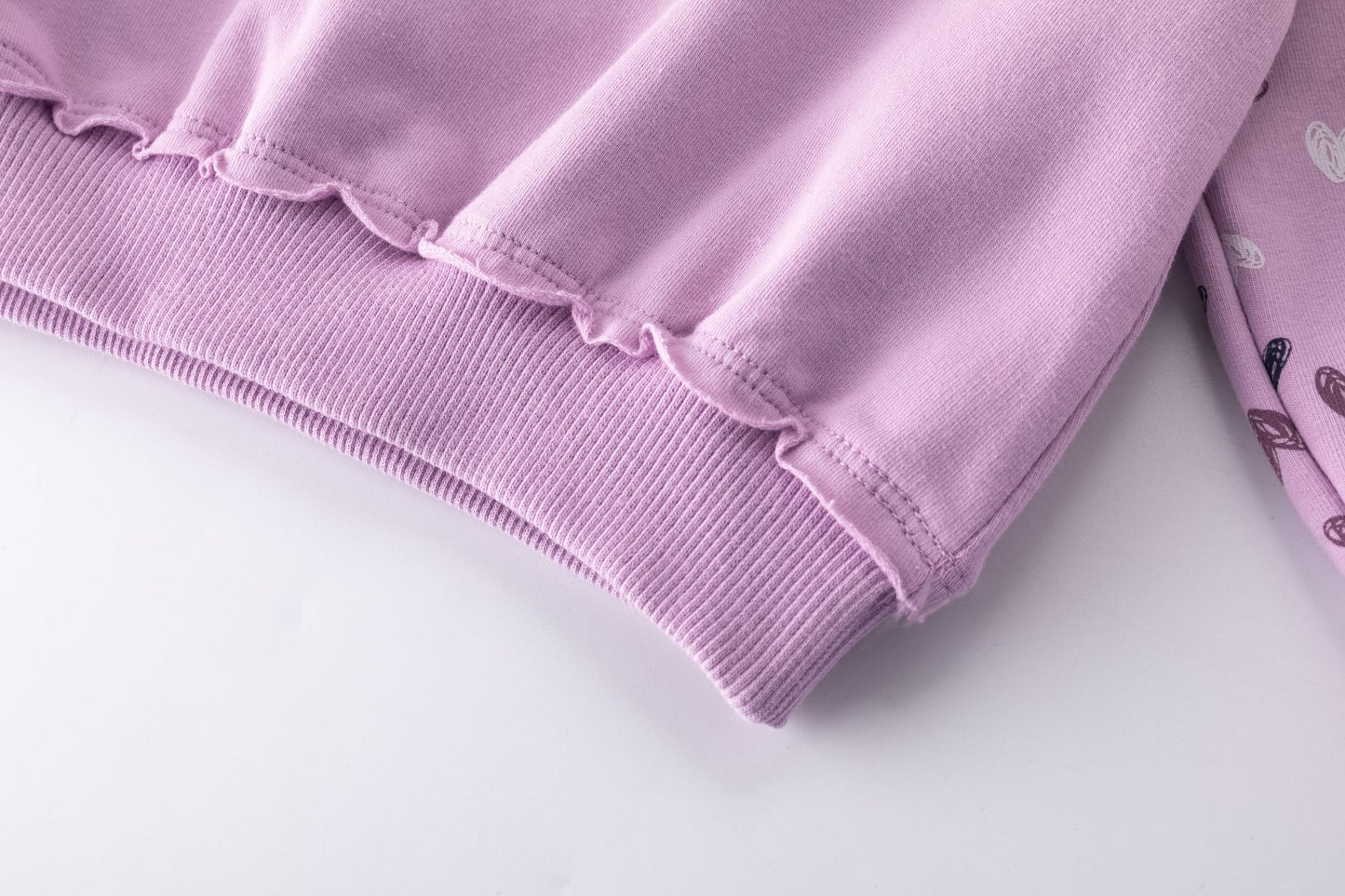 Chandal niña corazones en lila - Newness