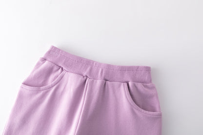 Chandal niña corazones en lila - Newness