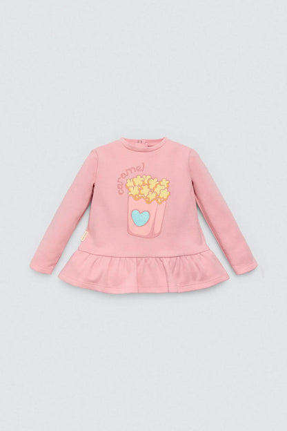 Conjunto bebé 3 piezas  palomitas - Isabel Mora