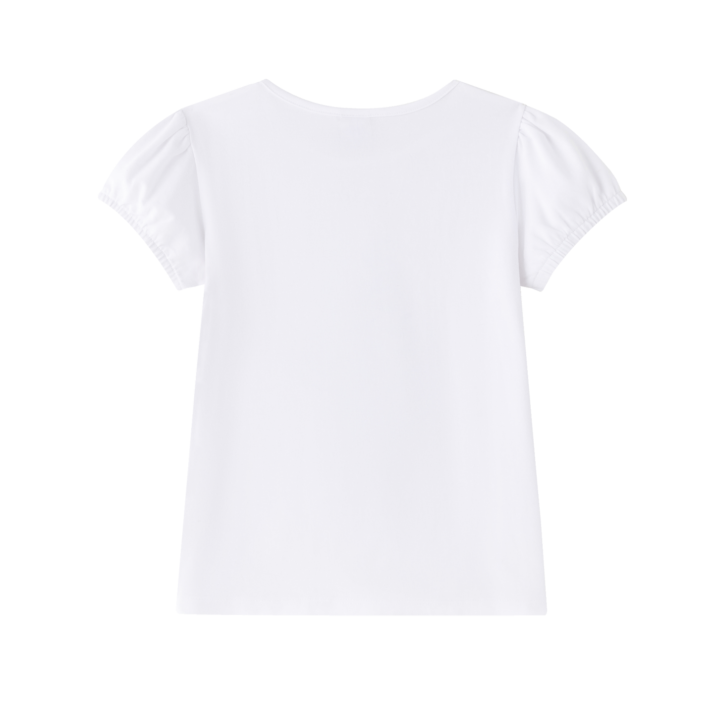 Camiseta niña blanca con glitter - Newness