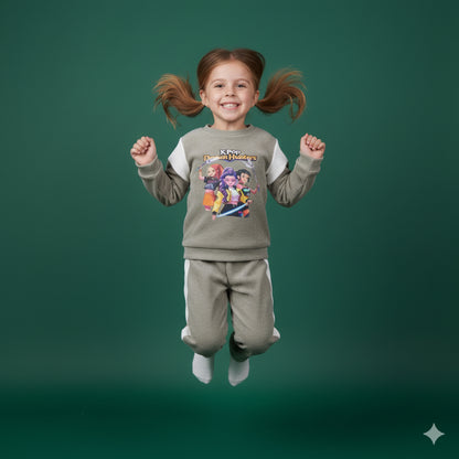 Chandal de niña K- Pop color arena - Pronta Moda