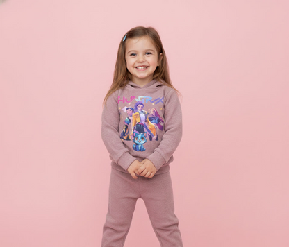 Chandal Huntrix K- Pop rosa empolvado - Pronta Moda