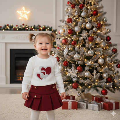 Conjunto de suéter y falda pantalón - Pronta Moda