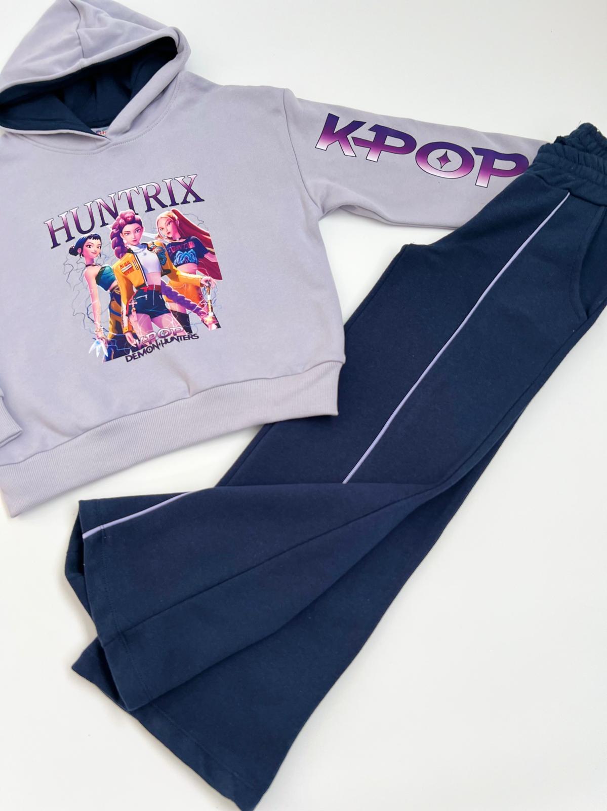Chandal K-Pop de niña con sudadera  - Pronta Moda