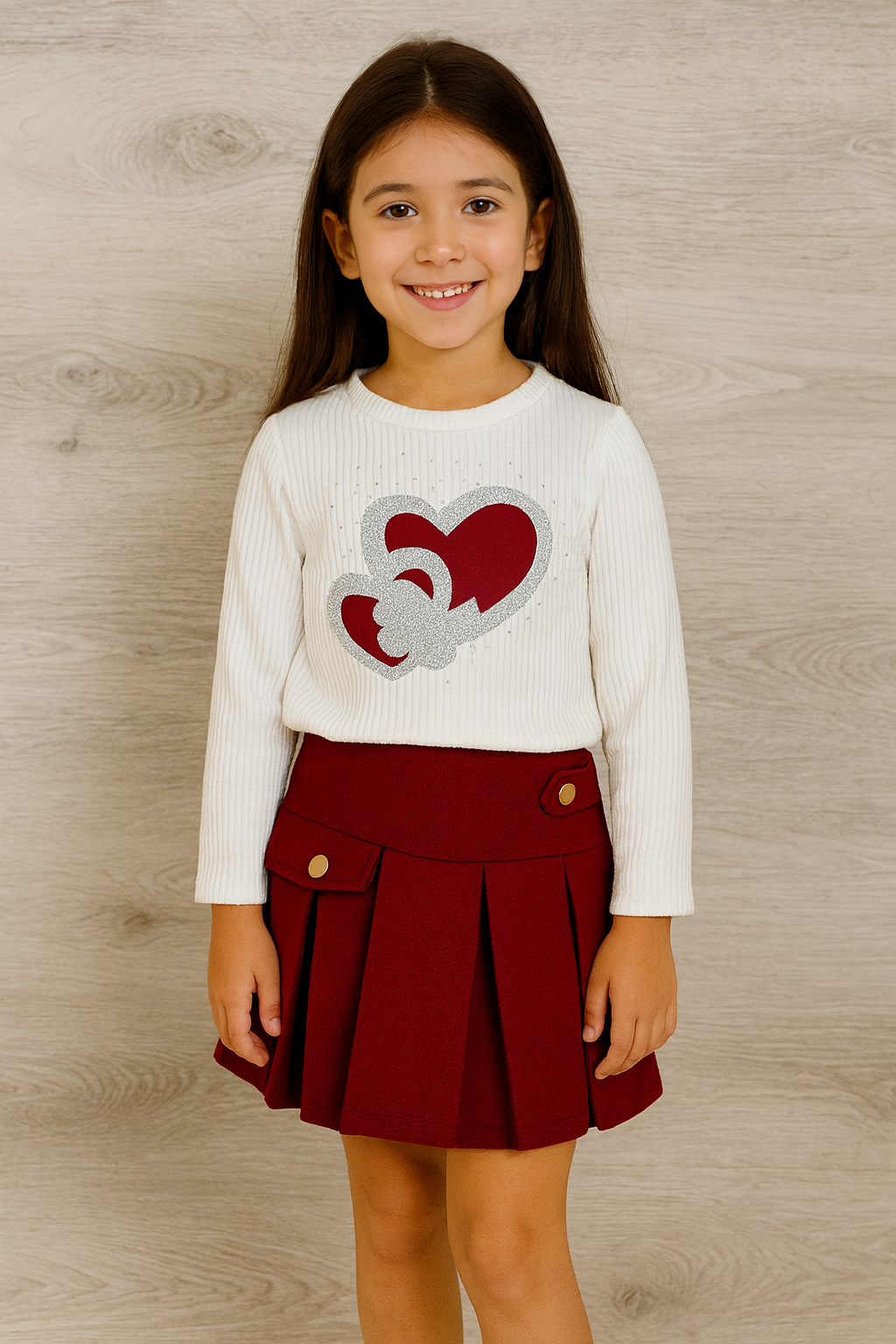 Conjunto de suéter y falda pantalón - Pronta Moda