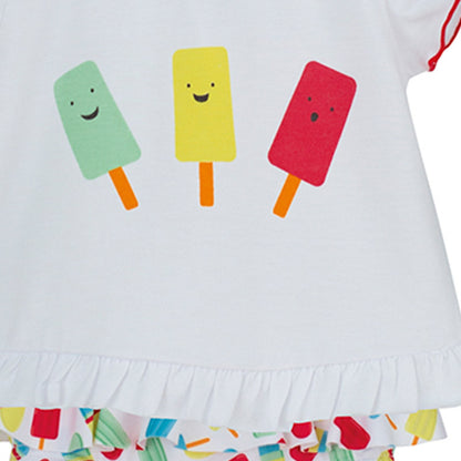 Conjunto de camiseta y bañador de Calamaro