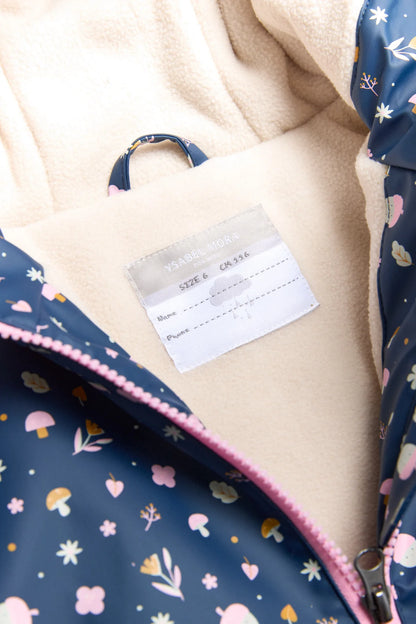 Chubasquero azul de niña - Isabel Mora