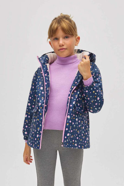 Chubasquero azul de niña - Isabel Mora