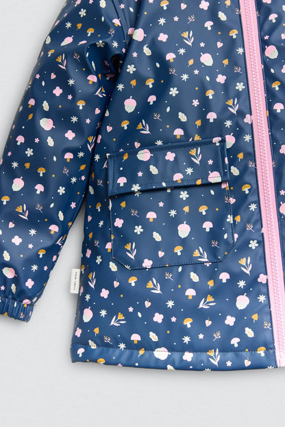 Chubasquero azul de niña - Isabel Mora