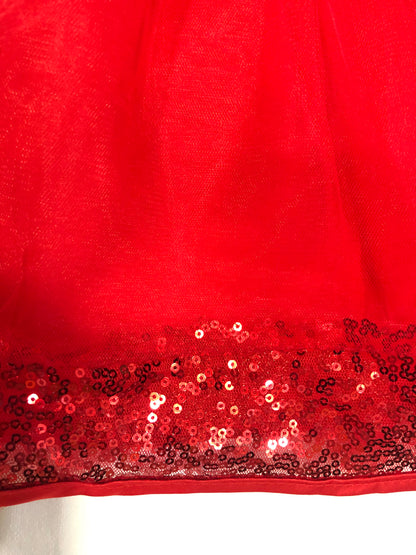 Vestido rojo de celebración