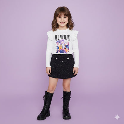Conjunto falta pantalón K-pop - Pronta Moda