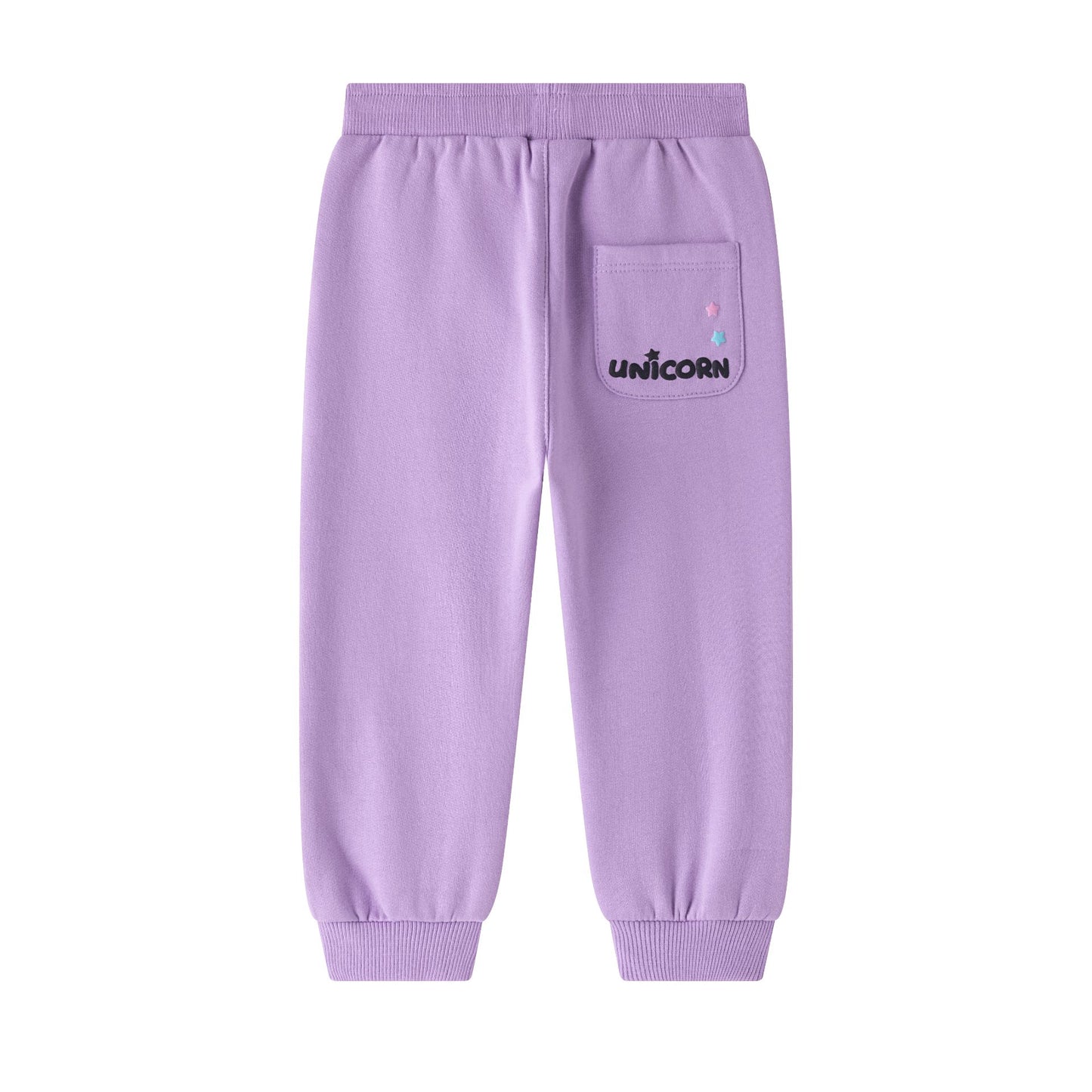 Pantalón chandal bebé unicornio en morado - Newness invierno