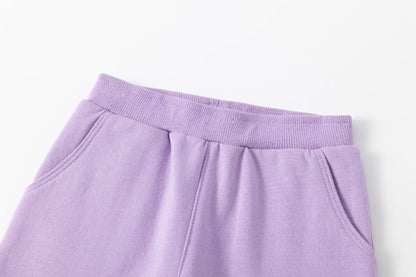 Pantalón chandal bebé unicornio en morado - Newness invierno