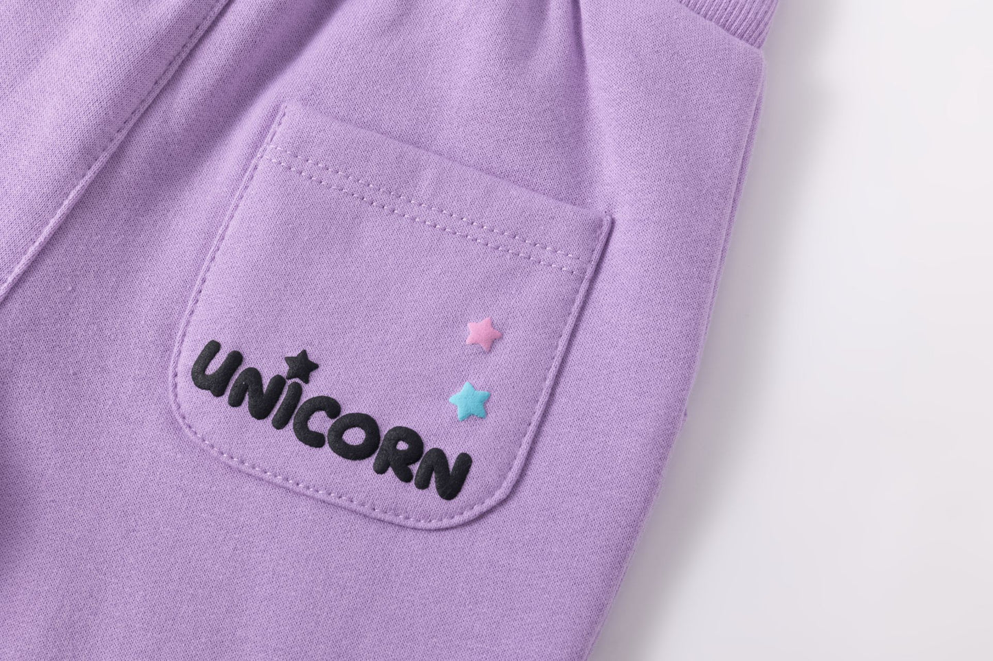 Pantalón chandal bebé unicornio en morado - Newness invierno