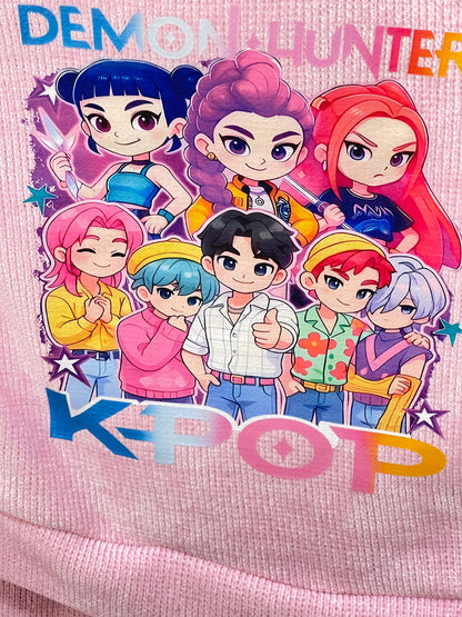 Chandal rosa K- Pop - Pronta Moda