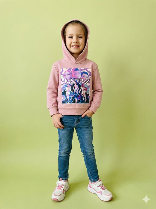 Sudadera k-Pop en rosa palo - Pronta moda