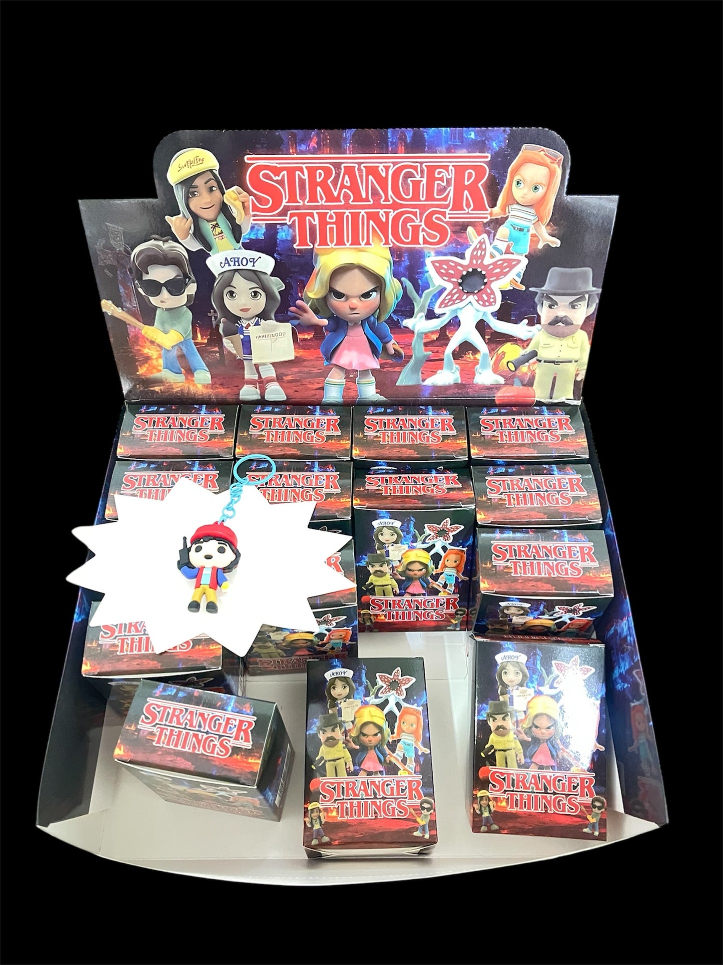Cajas sorpresa de llaveros Stranger Things