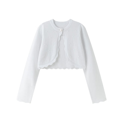 Torera de niña en blanco - Newness