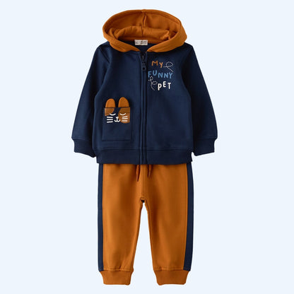 Chándal niño con cremarera - Street Monkey Invierno