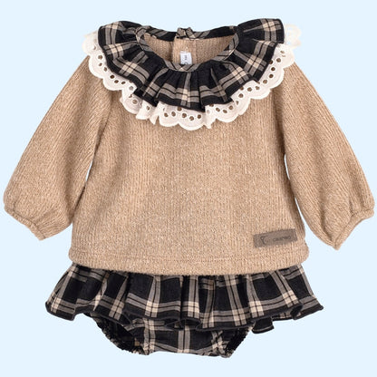 Conjunto de bebé niña con pololo Tramontana - Calamaro