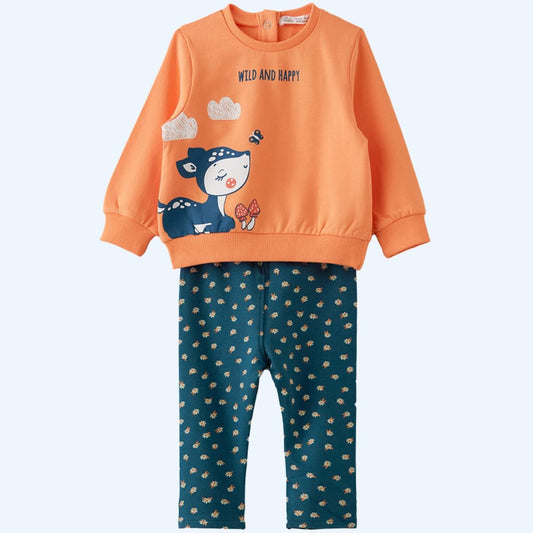 Chándal niña en naranja  - Street Monkey Invierno