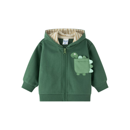 Sudadera con cremallera con dino - Newness invierno