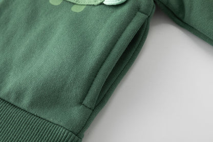 Sudadera con cremallera con dino - Newness invierno