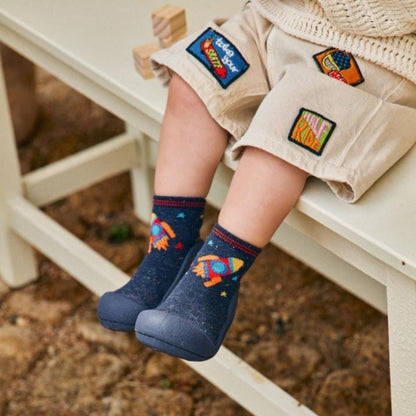Zapatos Attipas · DM ROCKET NAVY