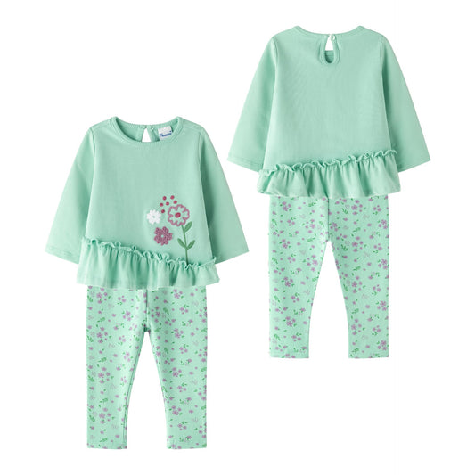 Chándal niña verde agua - Newness Invierno