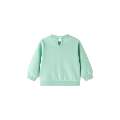 Sudadera bebé en verde agua - Newness invierno