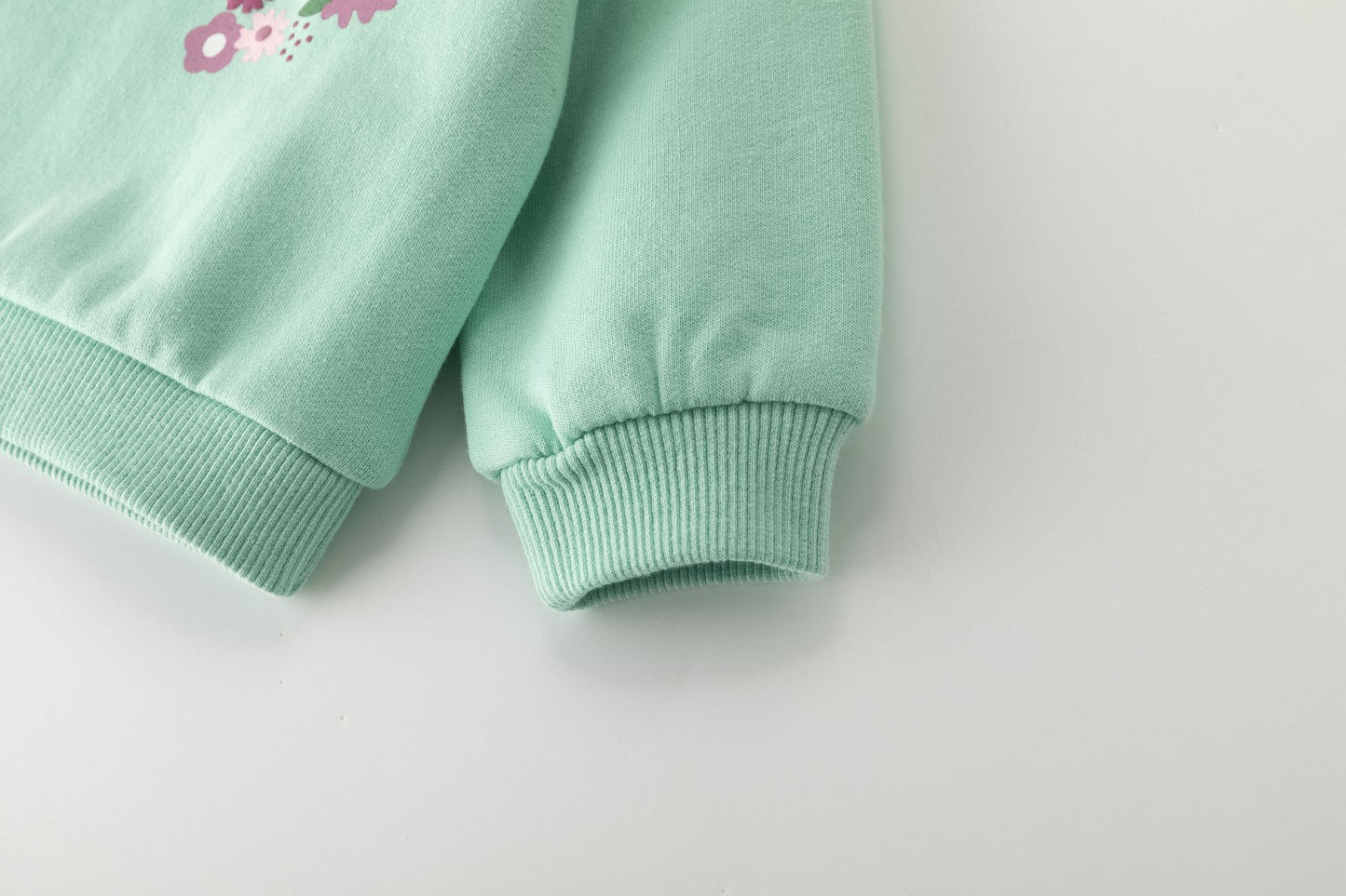 Sudadera bebé en verde agua - Newness invierno