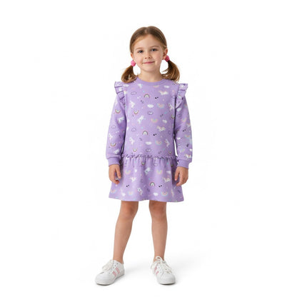 Vestido unicornio morado - Newness invierno 2024