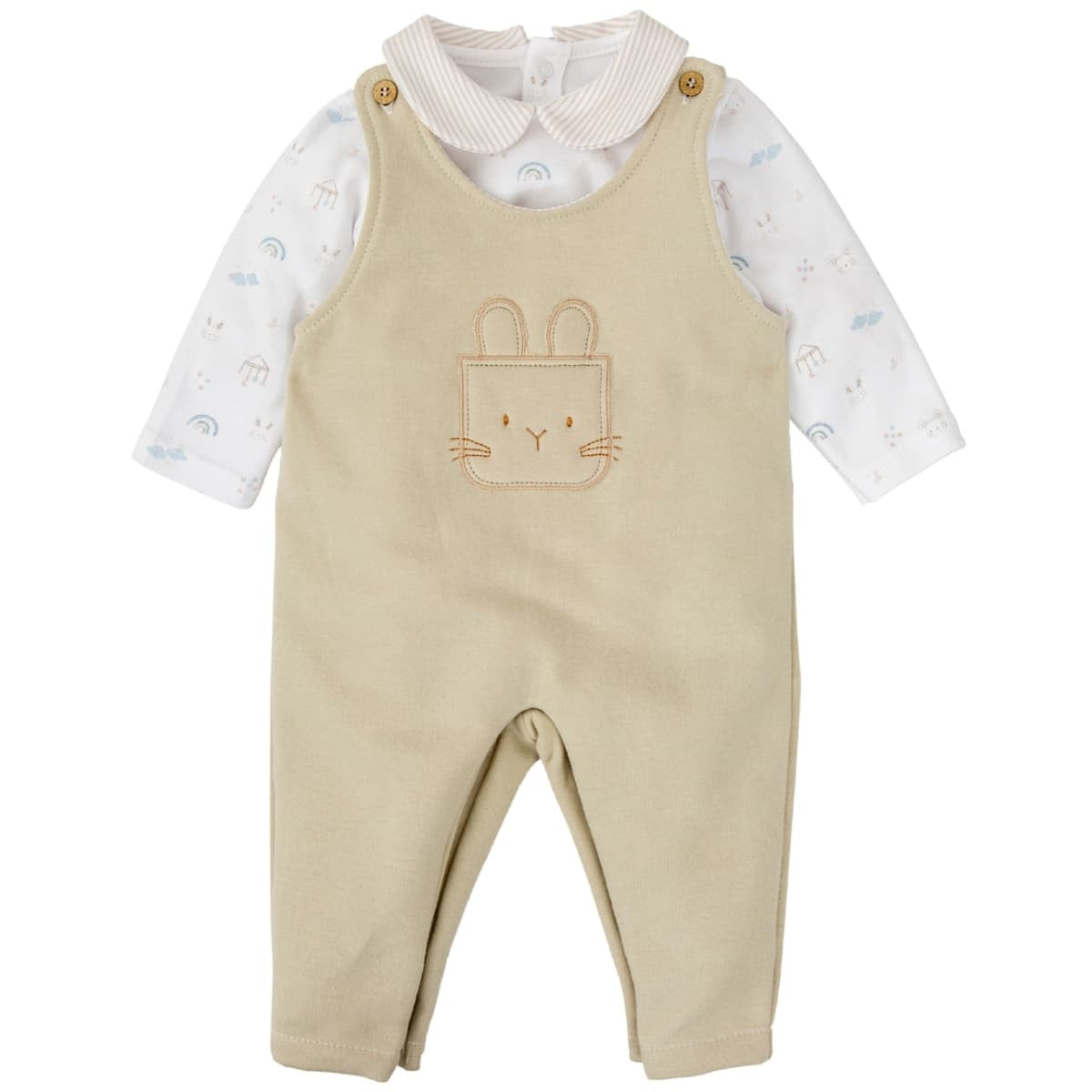 Conjunto,Peto Y Camiseta Bebe Niño - Babidu