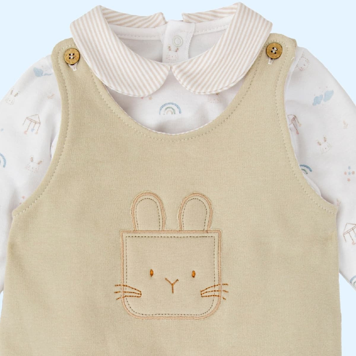 Conjunto,Peto Y Camiseta Bebe Niño - Babidu