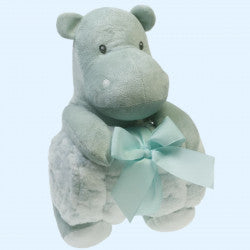 Hipopótamo en verde con manta - Gamberrito