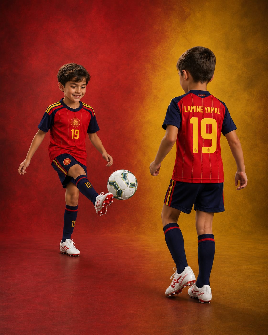 Conjunto niño réplica selección Española 🇪🇸