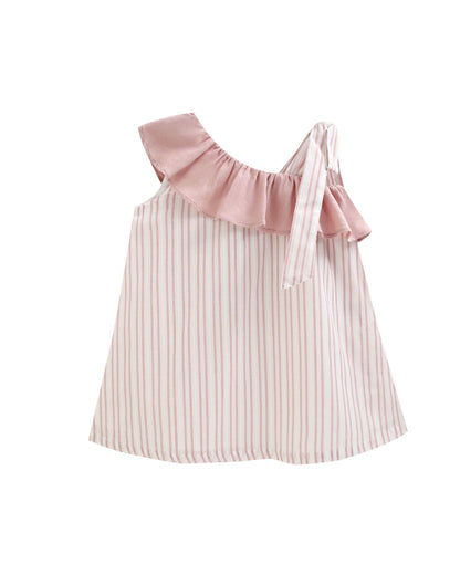Vestido niña rayas verano - Newness
