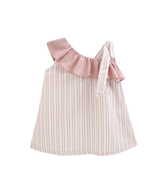 Vestido niña rayas verano - Newness