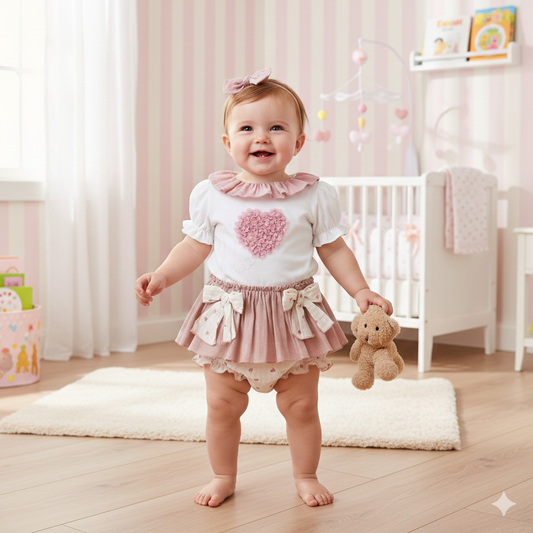 Conjunto Ranita corazones - Newness verano