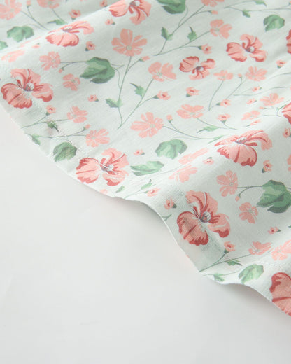 Vestido niña florar anaranjado - Newness