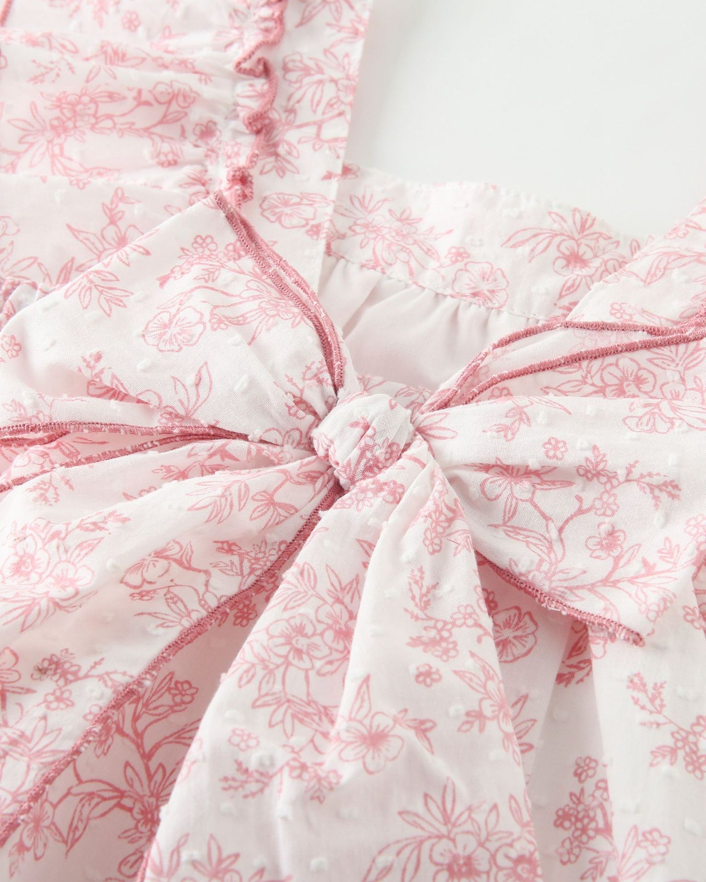 Vestido niña florar rosa - Newness