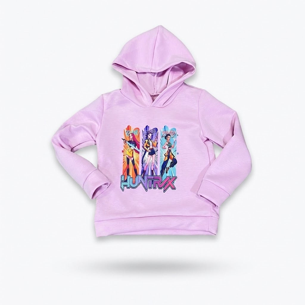 Sudadera en rosa guerreras k-Pop - pronta moda
