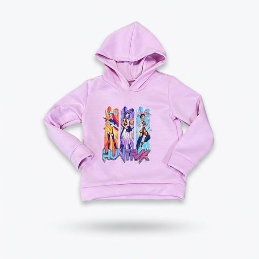 Sudadera en rosa guerreras k-Pop - pronta moda