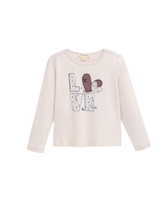 Camiseta niña LOVE  - Newness
