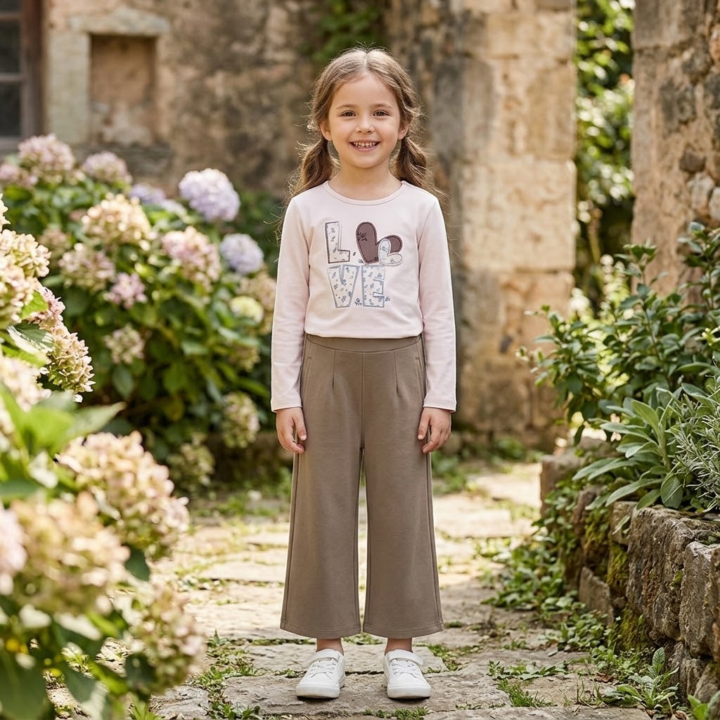 Camiseta niña LOVE  - Newness